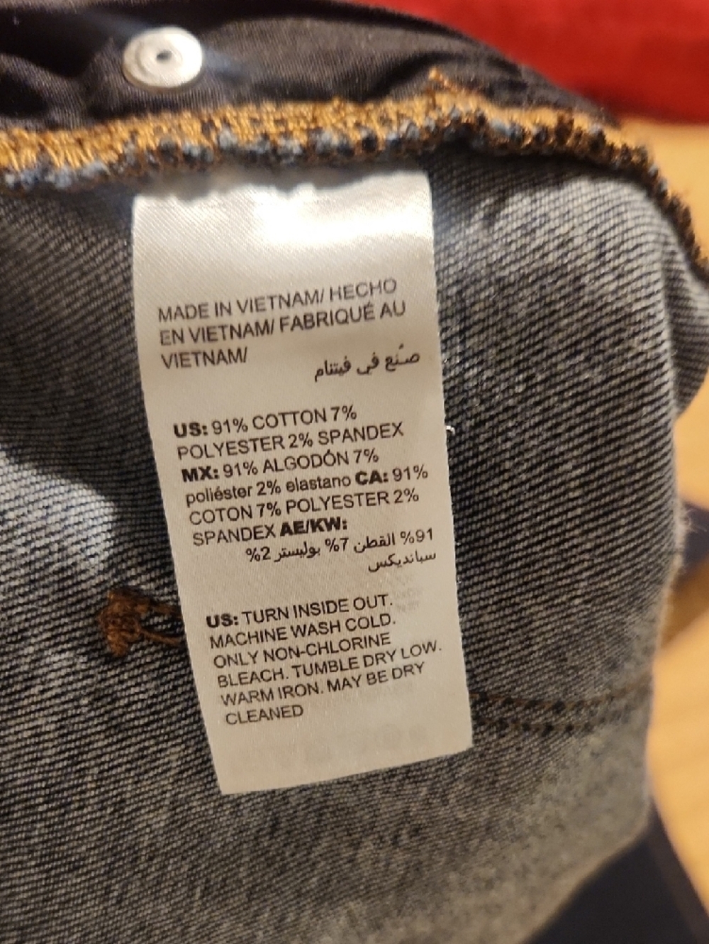 Chico's Dark Indigo Skinny Jeans w/ Top - Picture 7 of 15